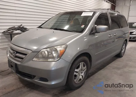 2007 Honda Odyssey Ex-L z USA, uszkodzony, nr VIN 5FNRL38657B013153